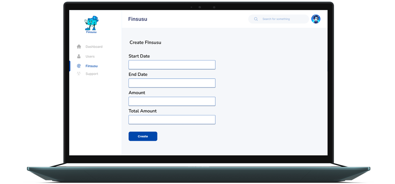 Create Finsusu Page