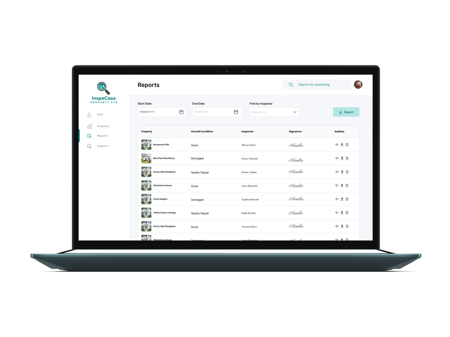 Services Full View Page