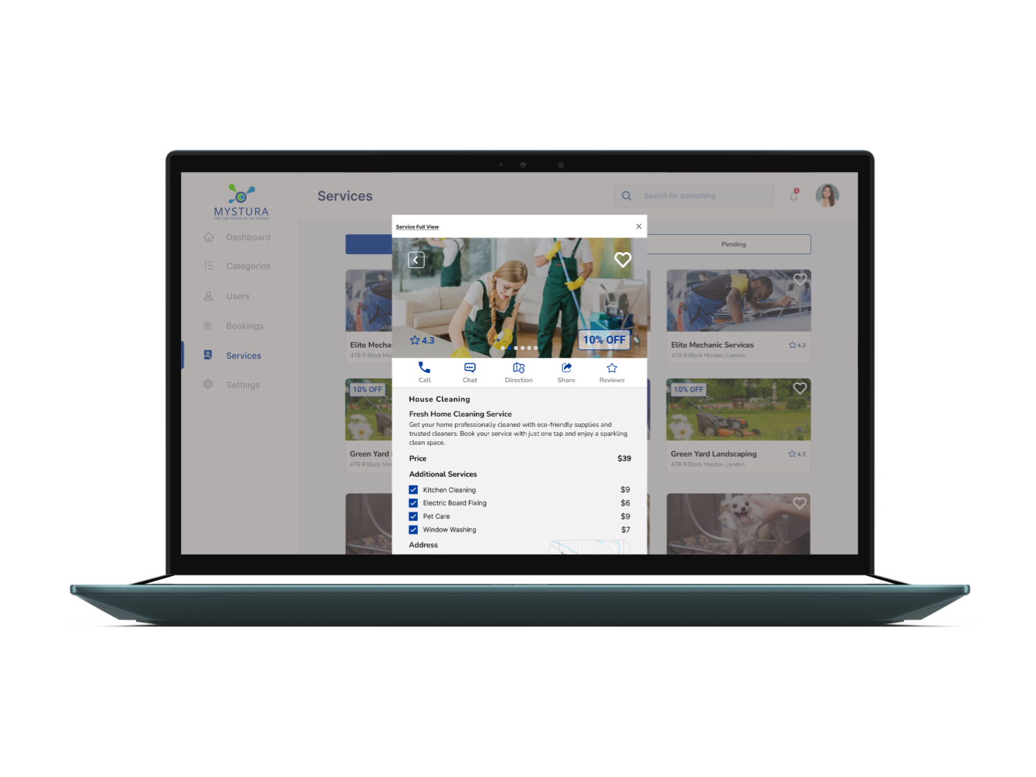 Services Full View Page